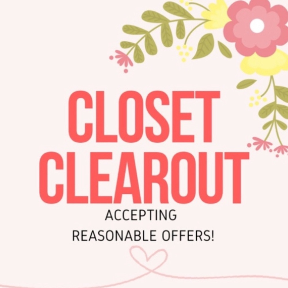 Moving sale! Everything must go! Reasonable offers!